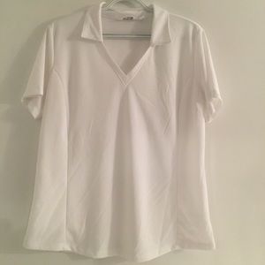 Lady Hagen white Polo shirt